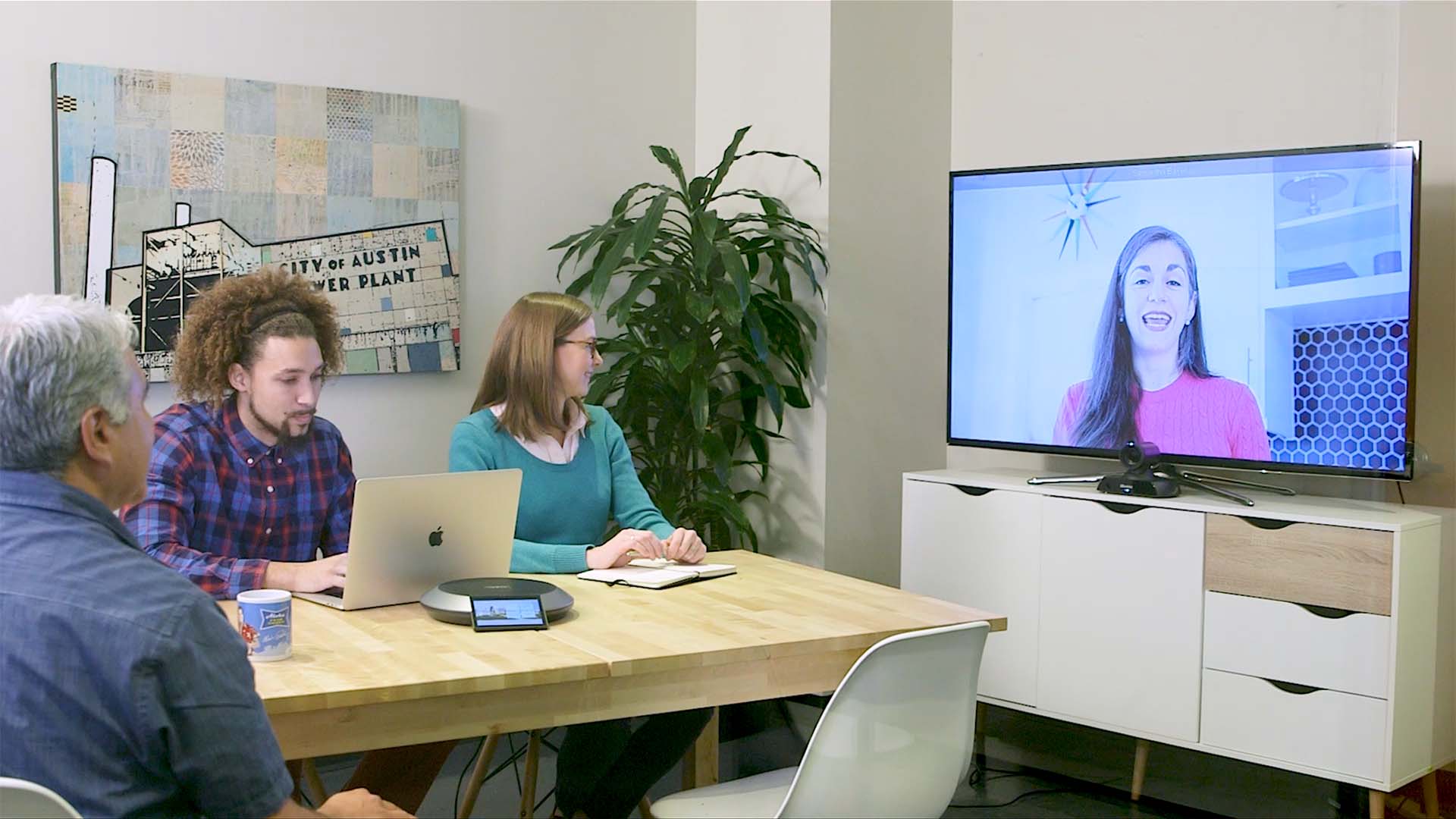 What if the videoconferencing camera doesn't hear each other.jpg